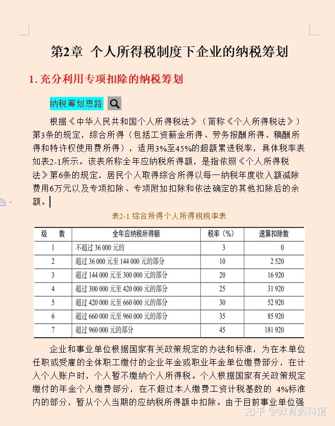 是稅收籌劃(稅收是財政收入的主要來源 因此)